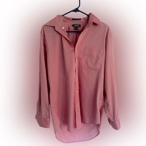 Men’s Lands’ End Salmon Oxford